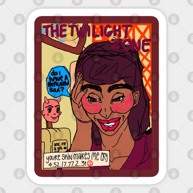 Fortune Telling Machine Sticker by ICBHPINS 